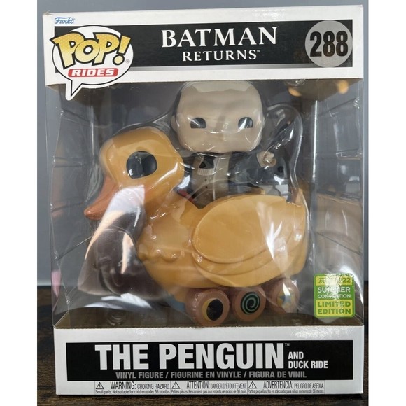 Funko Pop Rides! The Penguin and Duck Ride Summer Convention 2022 brand new🔥🔥 - Picture 1 of 5
